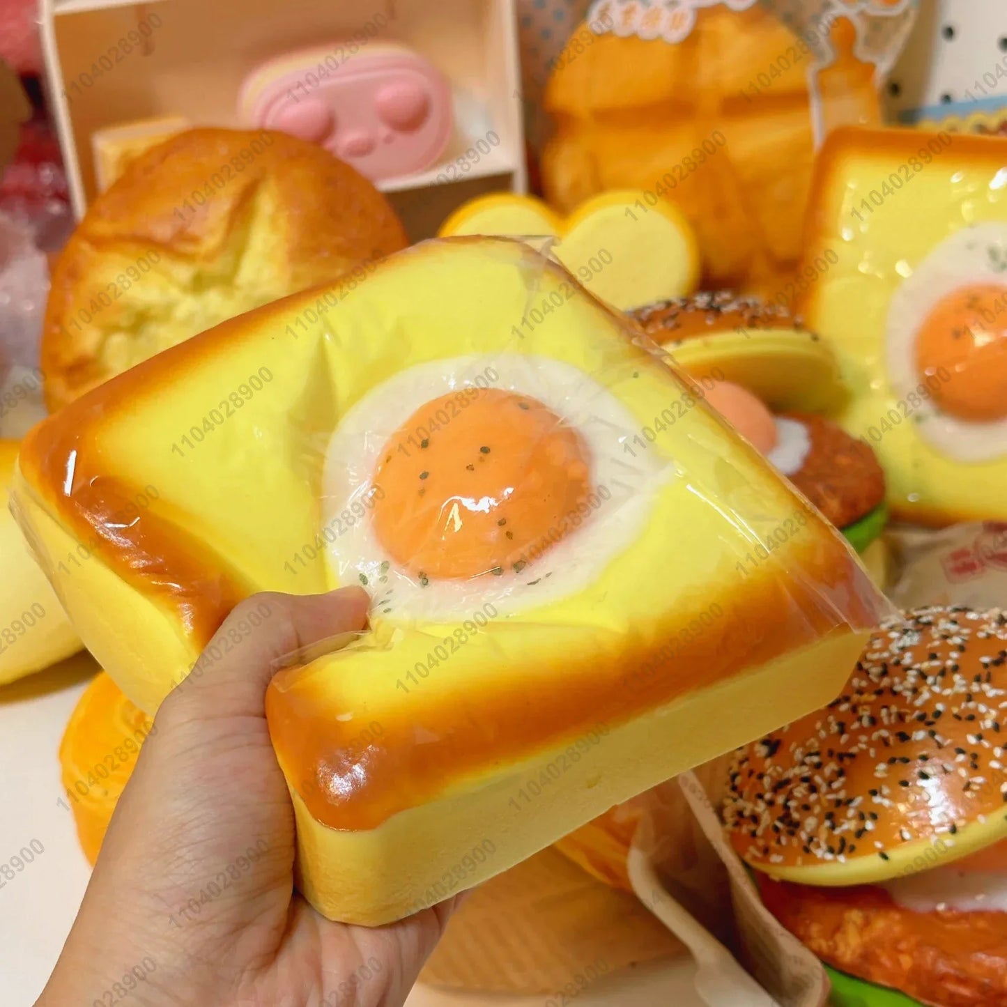 EGG TOAST SQUISHY